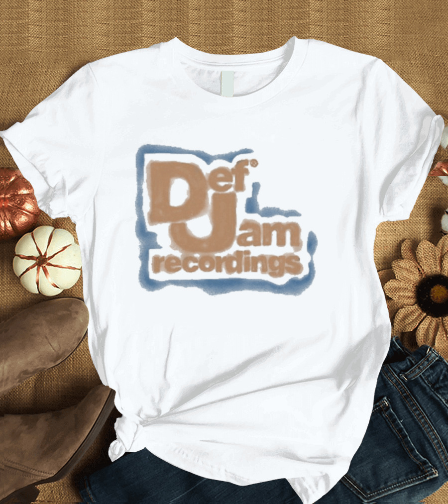 Def Jam Recordings Home Team Classic Music Branding T-Shirt