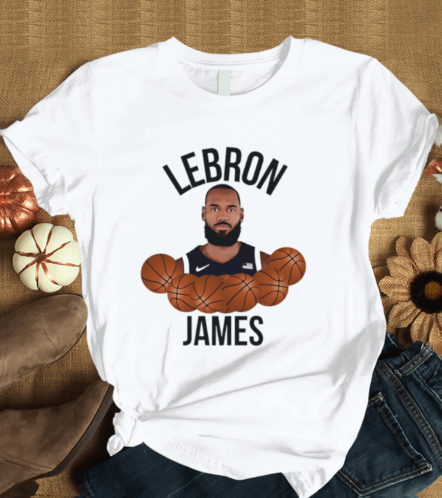 Lebron James Basketball Meme NBA Philadelphia 76ers T-Shirt
