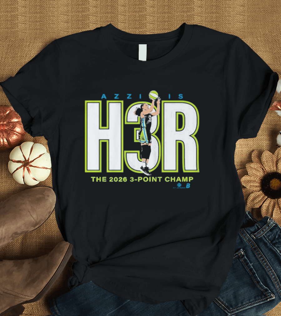 Azzi Is Her H3R The 2026 3 Point Champ T-Shirt