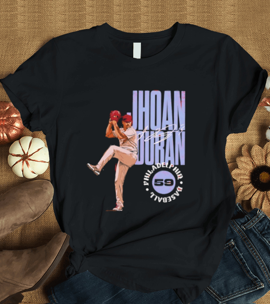 Jhoan Duran 59 Philadelphia Phillies MLB T-Shirt