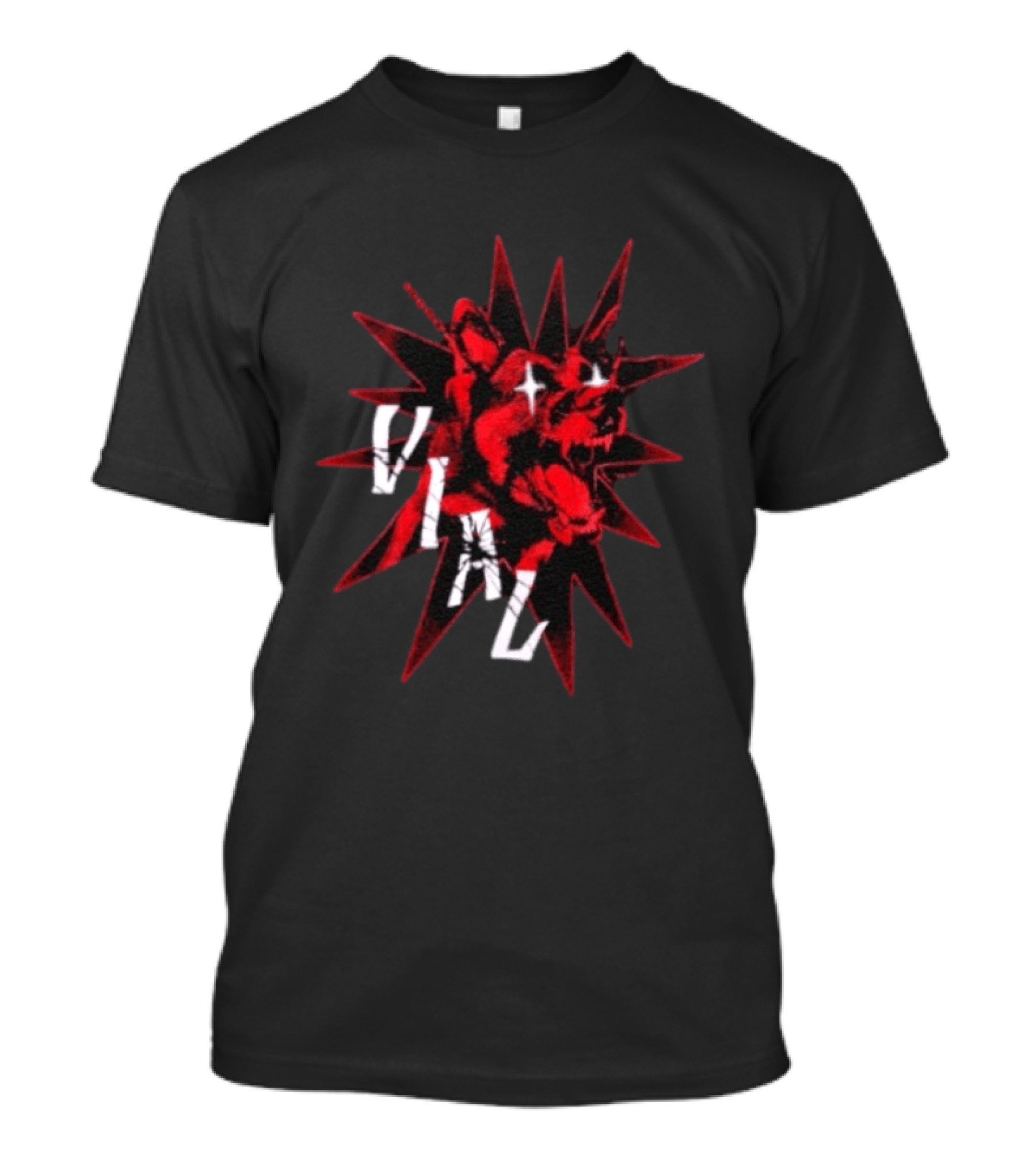 Vial Doberman Dog Edgy Streetwear Fashion T-Shirt