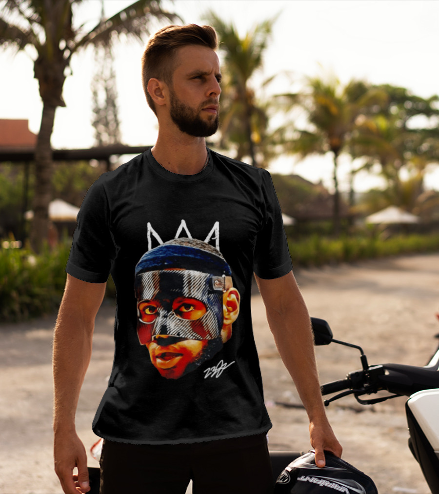 LeBron James Mask The GOAT Crown T-Shirt