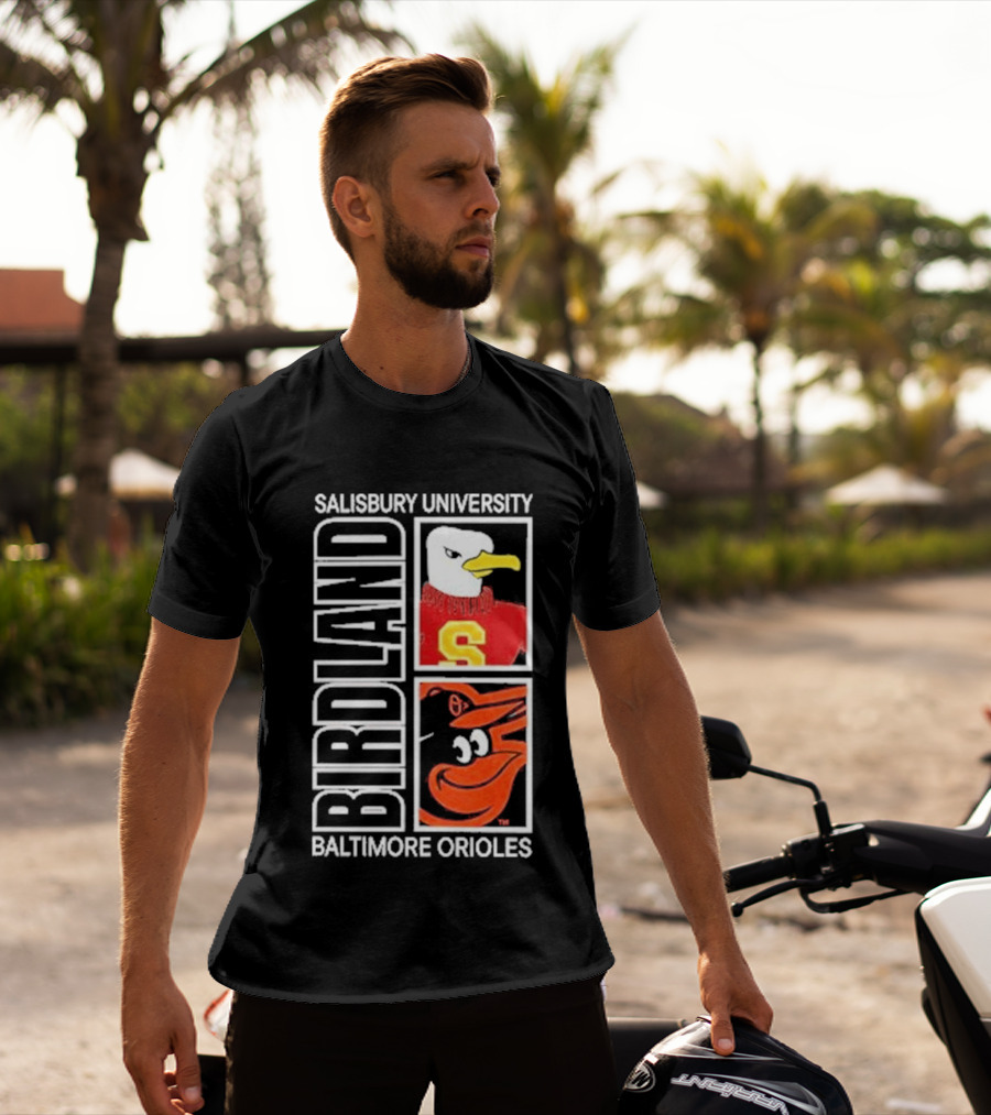 Salisbury University Birdland Night Baltimore Orioles 2026 T-Shirt