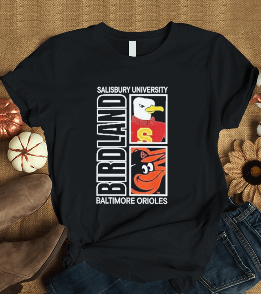 Salisbury University Birdland Night Baltimore Orioles 2026 T-Shirt
