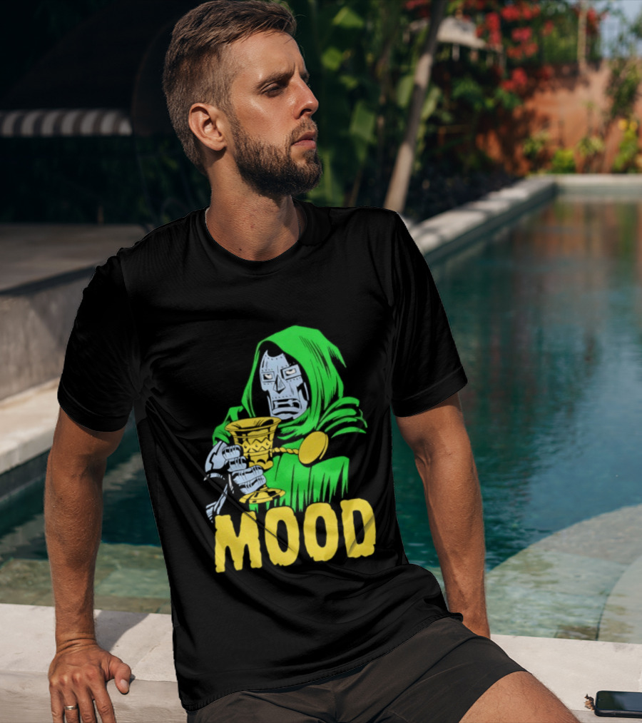Doctor Doom Mood Marvel Villain Comic Book T-Shirt