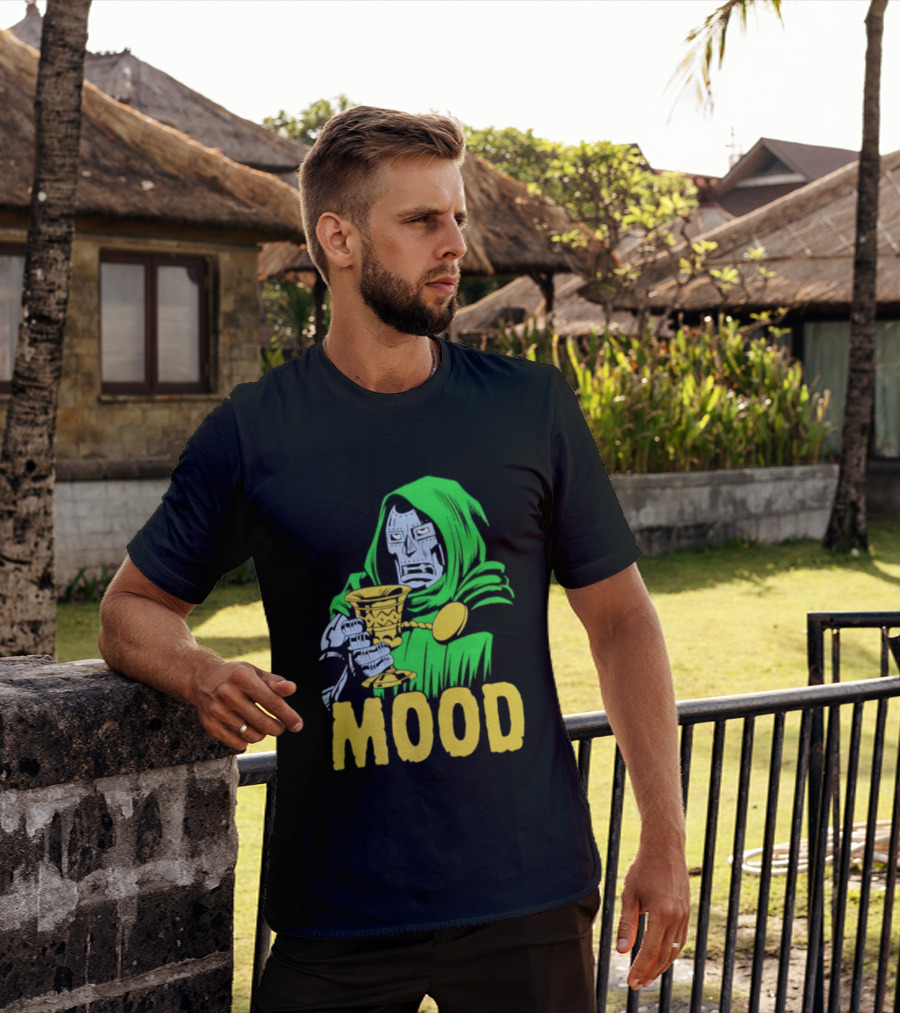 Doctor Doom Mood Marvel Villain Comic Book T-Shirt