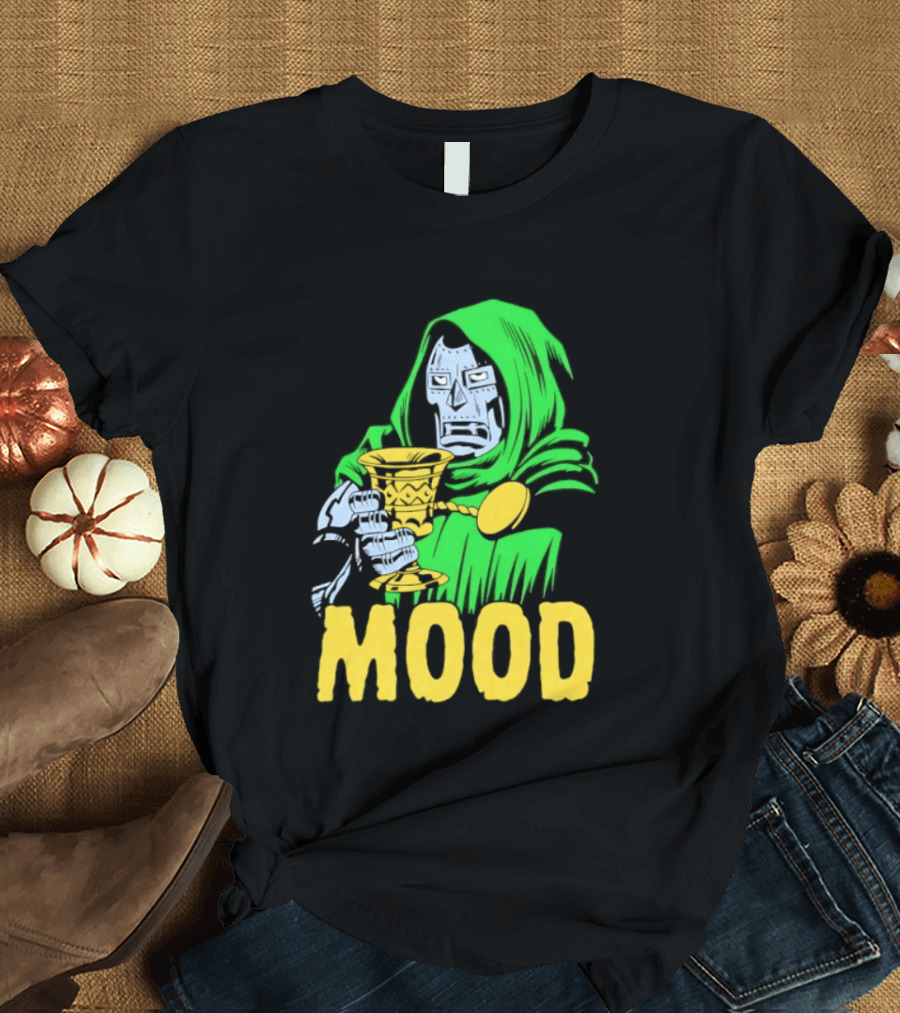 Doctor Doom Mood Marvel Villain Comic Book T-Shirt