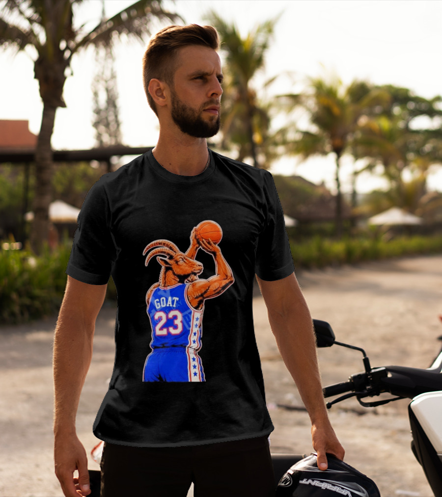 GOAT 23 Basketball Player Jersey Sports Inspired By Iconic NBA Stars T-Shirt