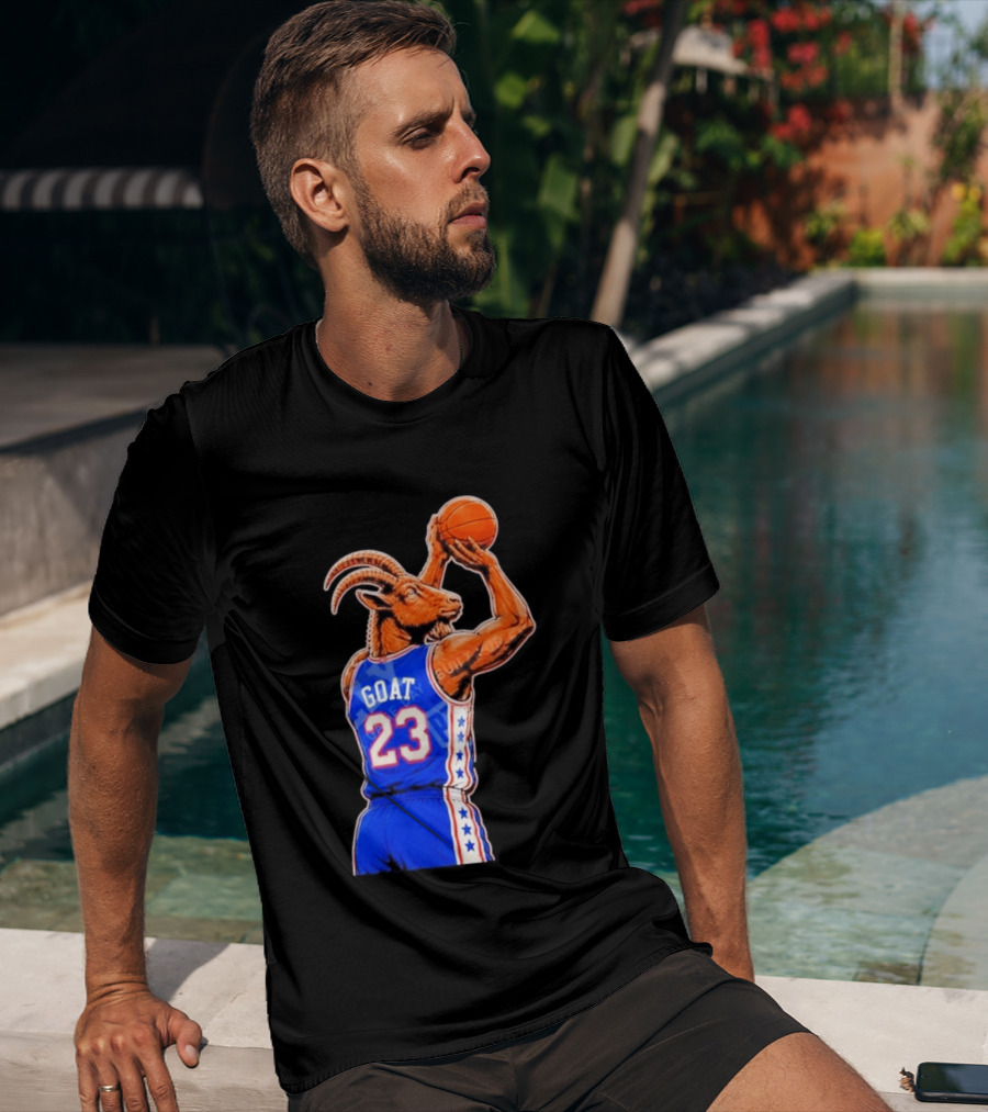 GOAT 23 Basketball Player Jersey Sports Inspired By Iconic NBA Stars T-Shirt