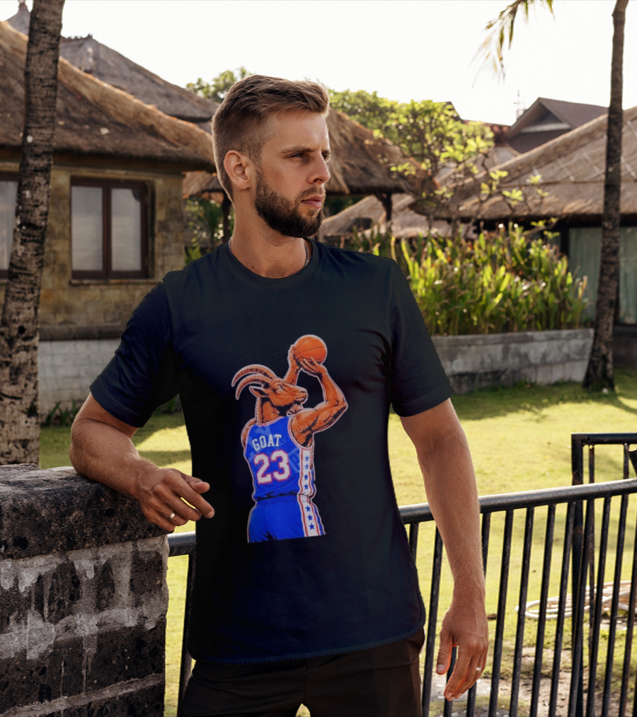 GOAT 23 Basketball Player Jersey Sports Inspired By Iconic NBA Stars T-Shirt