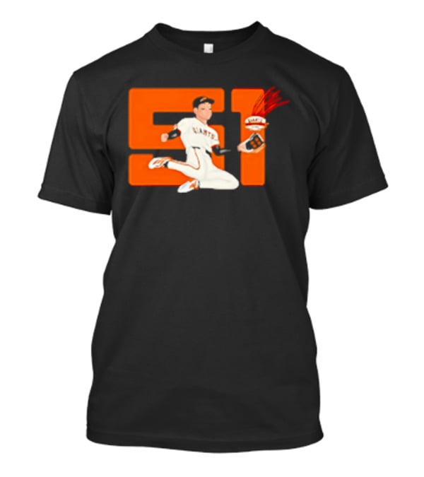 San Francisco Giants Jung Hoo Lee No 51 Baseball Player Comic T-Shirt