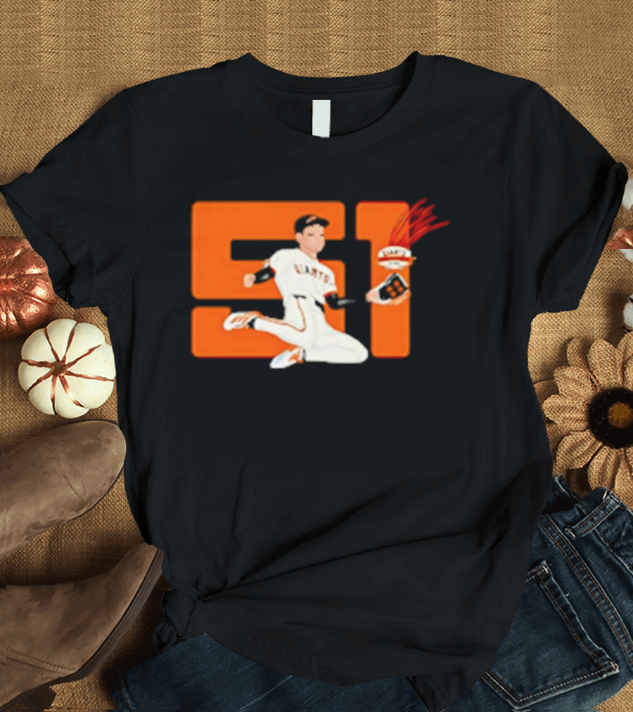 San Francisco Giants Jung Hoo Lee No 51 Baseball Player Comic T-Shirt