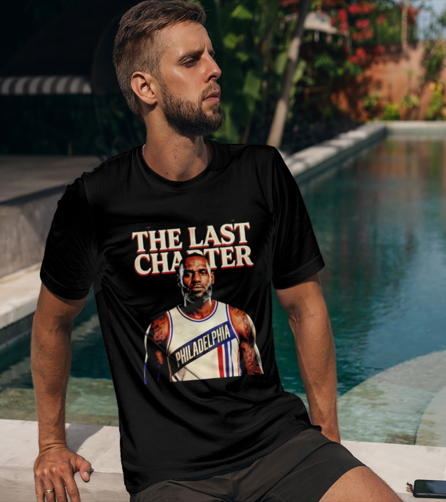 The Last Charter LeBron James Philadelphia 76ers Basketball Jersey T-Shirt