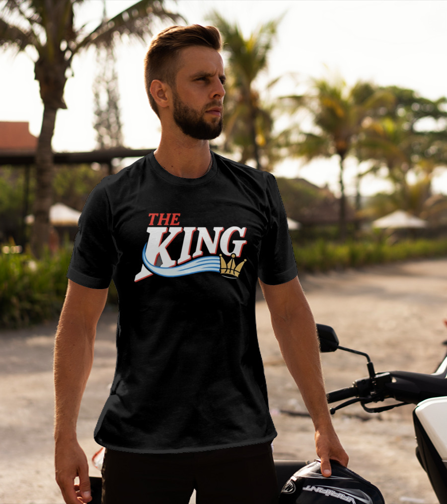 LeBron James The King Crown Philly NBA Basketball T-Shirt