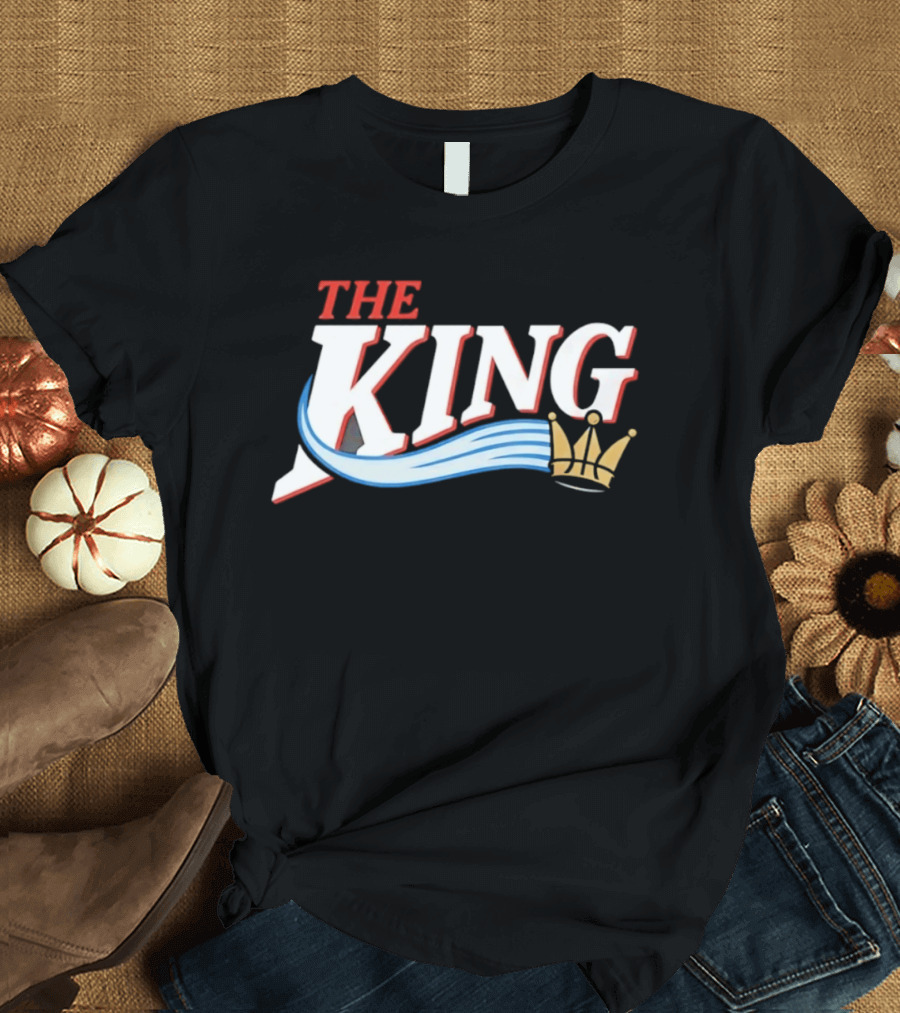 LeBron James The King Crown Philly NBA Basketball T-Shirt