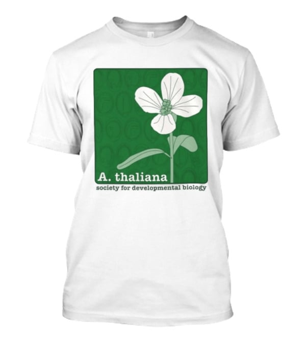 A Thaliana Society For Developmental Biology Flower T-Shirt