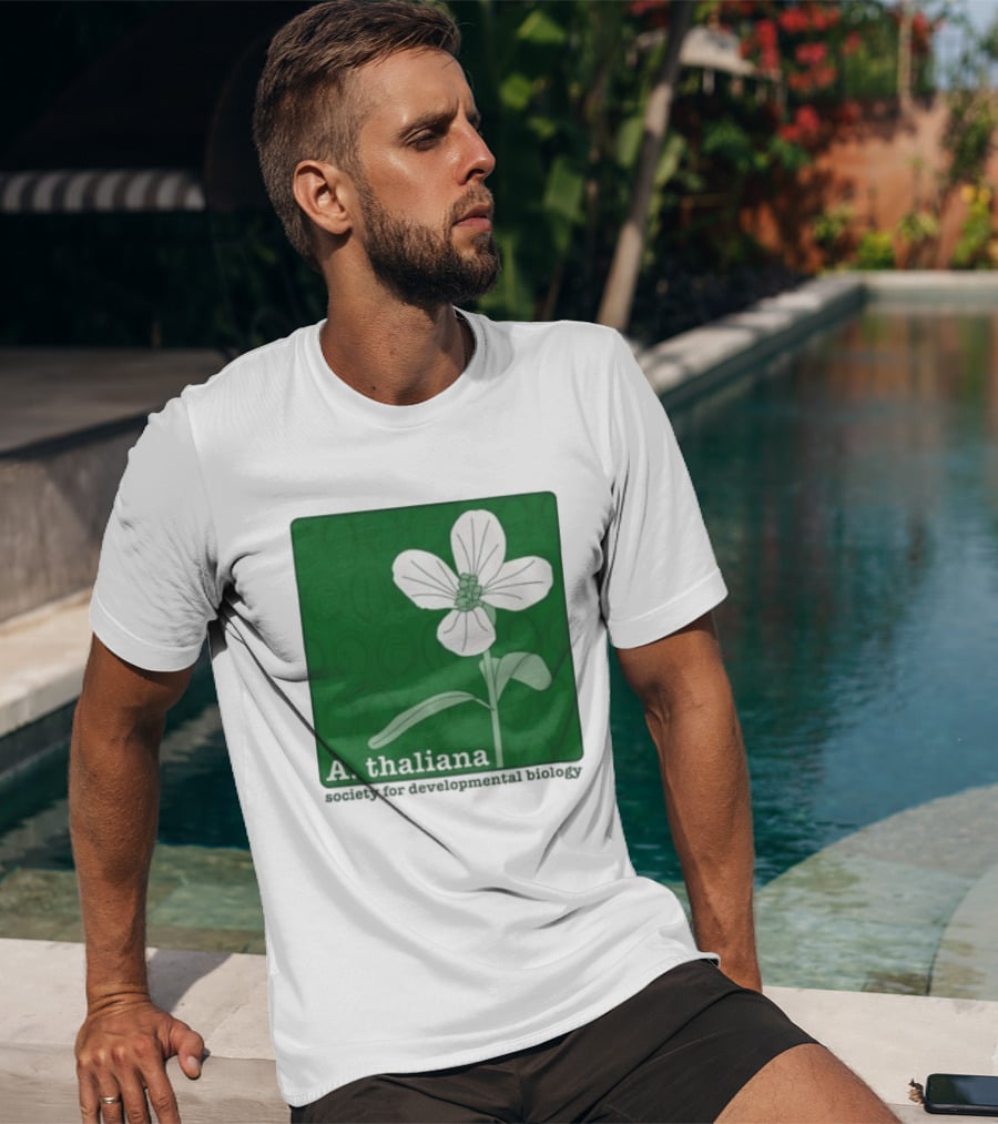 A Thaliana Society For Developmental Biology Flower T-Shirt