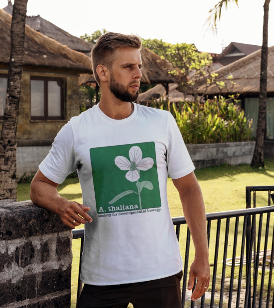 A Thaliana Society For Developmental Biology Flower T-Shirt