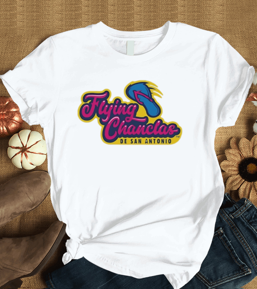 Flying Chanclas De San Antonio Baseball Team Fan T-Shirt