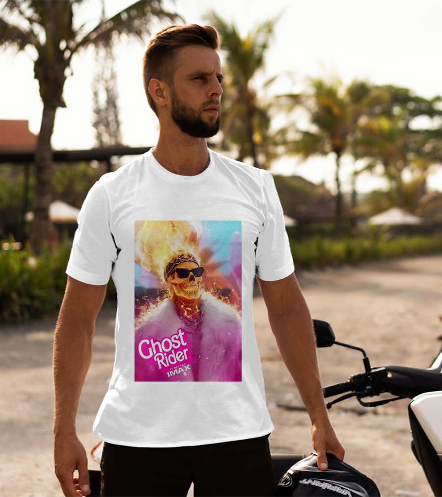 Ryan Gosling Barbie Ghost Rider Filmed For IMAX T-Shirt