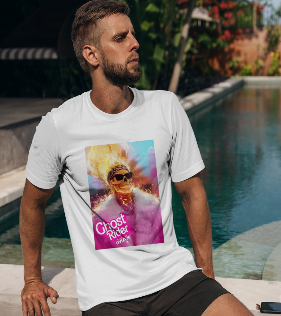 Ryan Gosling Barbie Ghost Rider Filmed For IMAX T-Shirt