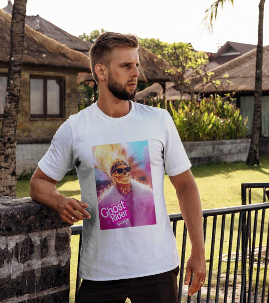 Ryan Gosling Barbie Ghost Rider Filmed For IMAX T-Shirt