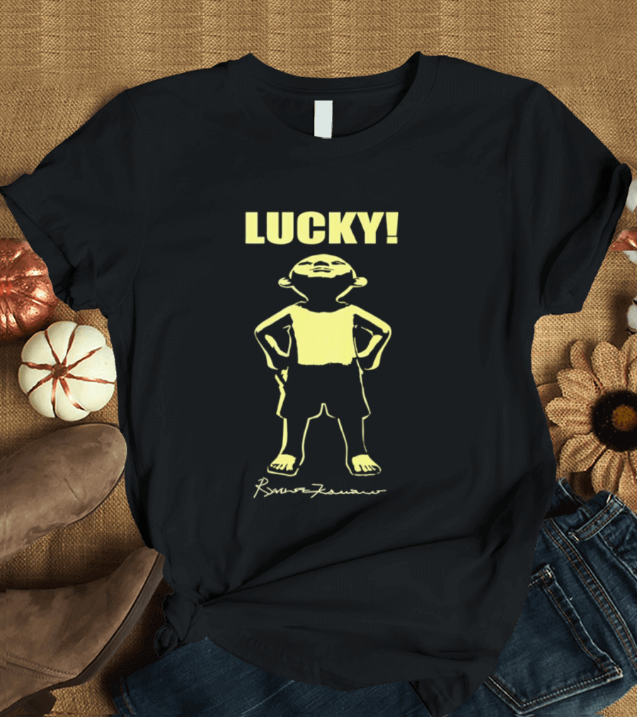Lucky Jordan Peele Silhouette By Ronald Brantley T-Shirt