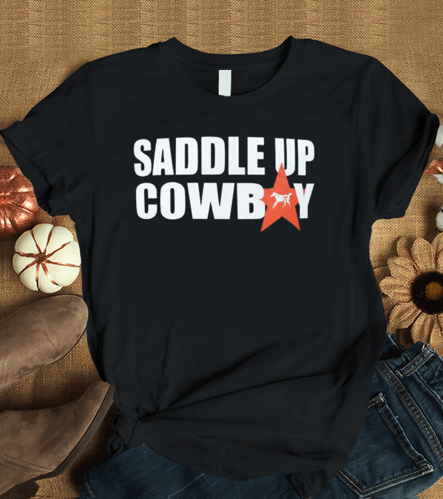 Saddle Up Cowboy Star Trucker Hat Cailin Russo Music Shop T-Shirt