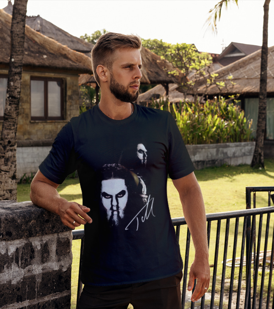 Tcll Mask And Feather T-Shirt