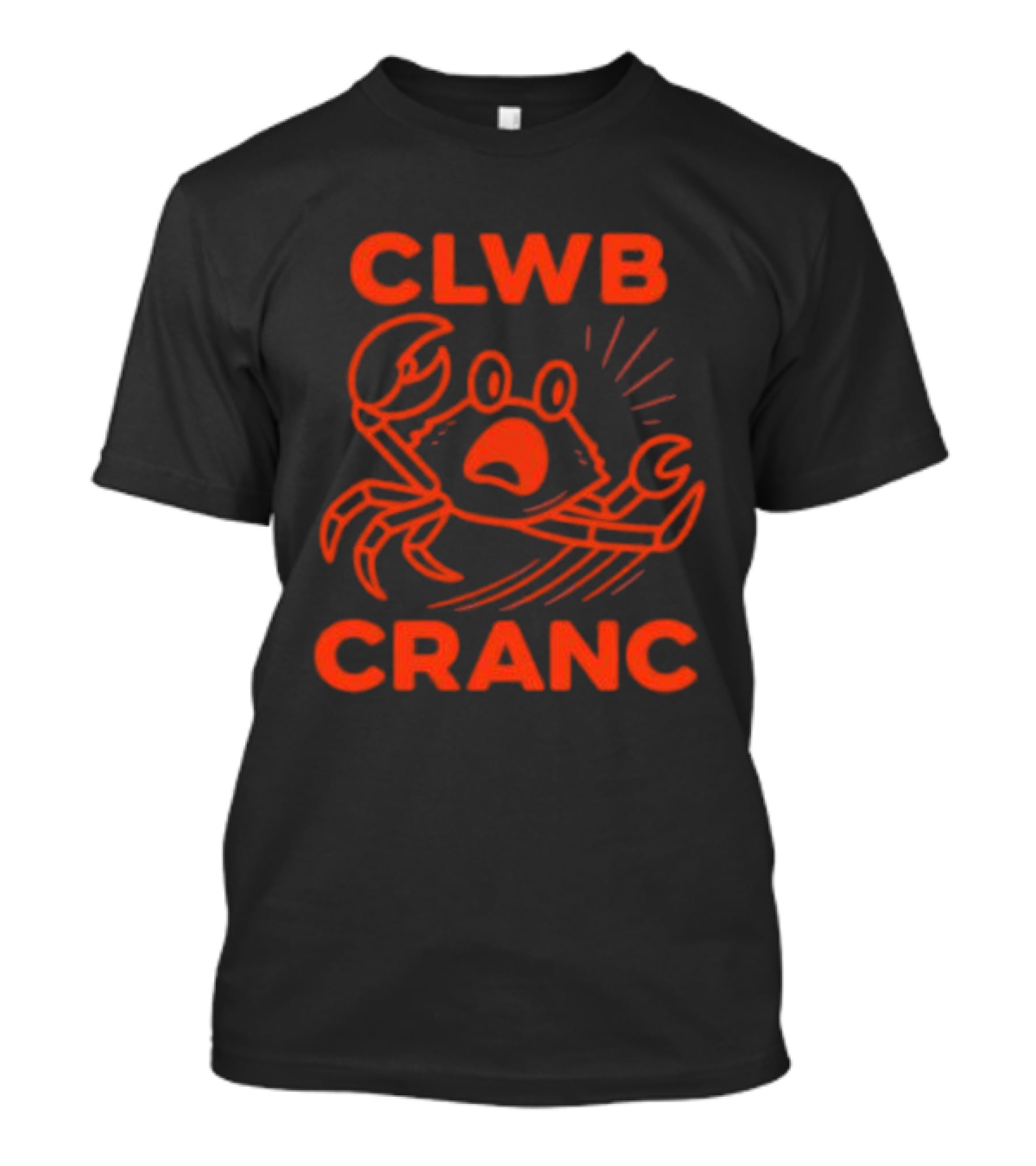 Welsh Edition Crab Club Clwb Cranc Crop T-Shirt
