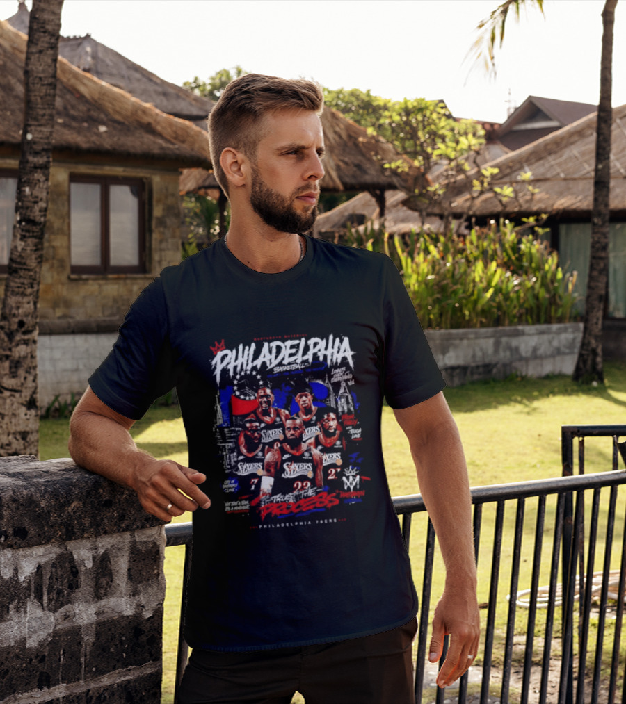 Philadelphia 76ers Trust The Process Basketball Champions 2026 T-Shirt