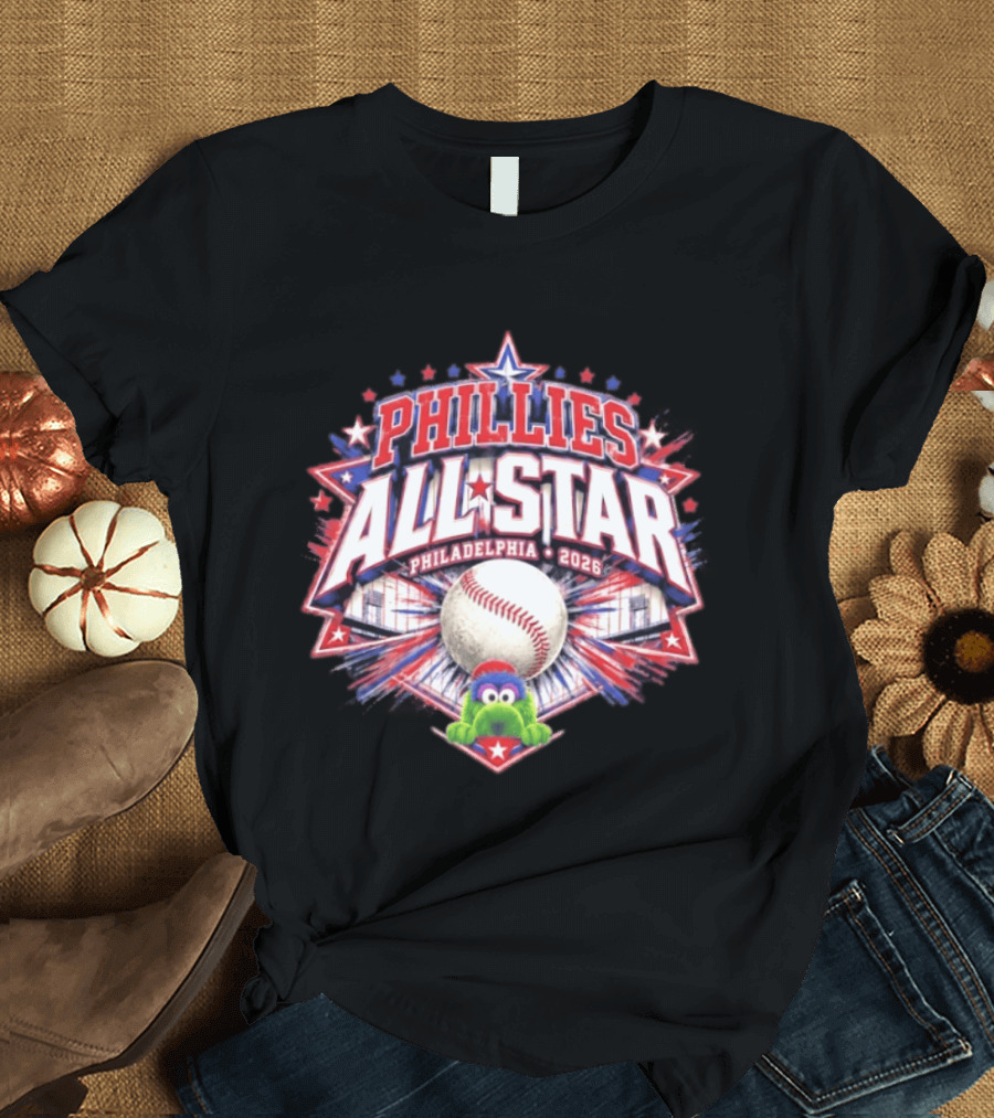 Phillies All Star Philadelphia 2026 MLB Baseball Phanatic T-Shirt