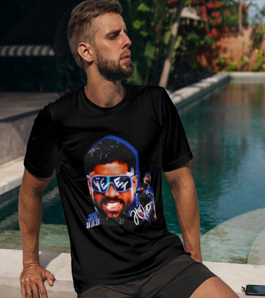 Jey Uso Yeet WWE Wrestling Bloodline Autograph Sunglasses T-Shirt