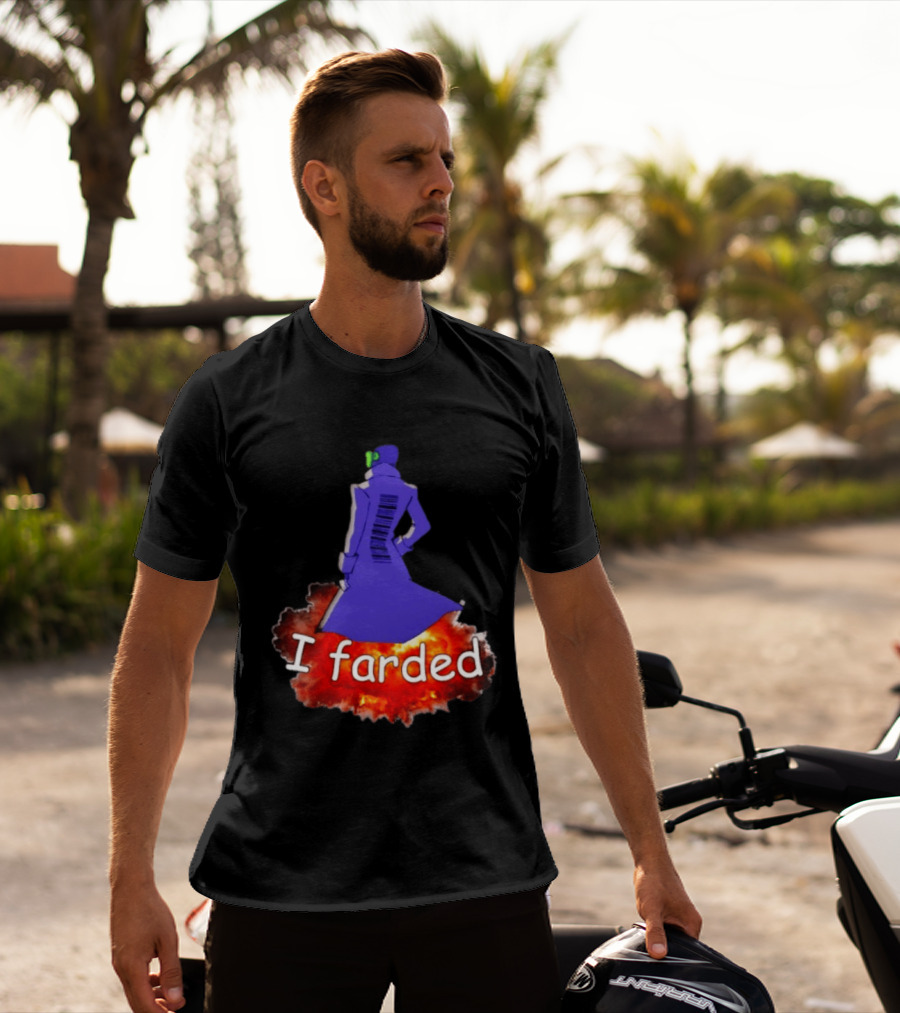 I Farded Meme Comedy Explosion Humor T-Shirt