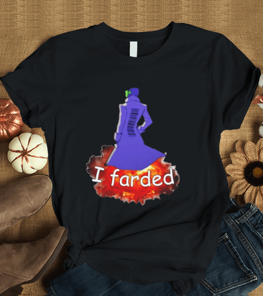 I Farded Meme Comedy Explosion Humor T-Shirt