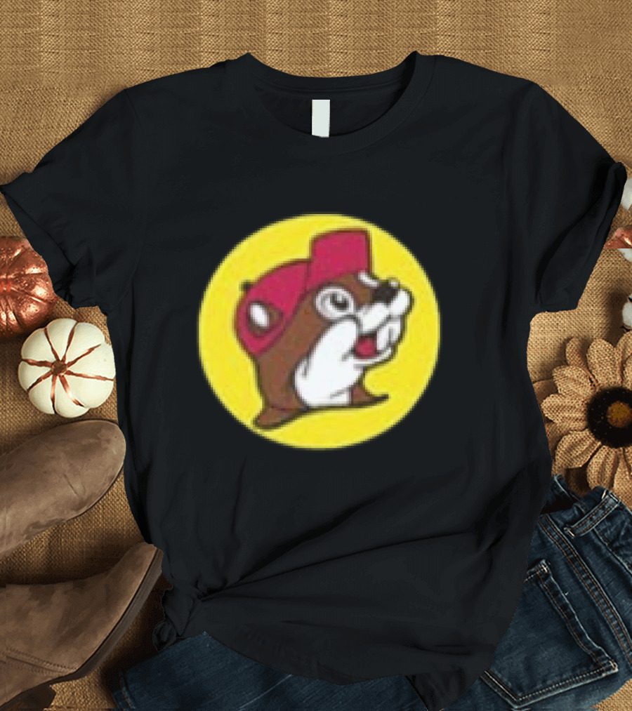 Buc Ee's Fresh Brisket On The Board Two Sided Beavers Texas BBQ T-Shirt