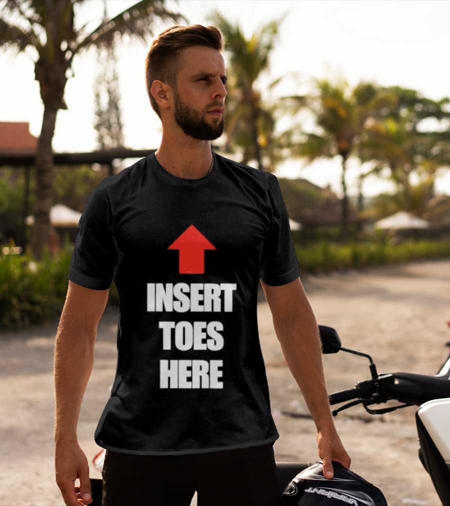 Insert Toes Here Red Arrow Top T-Shirt