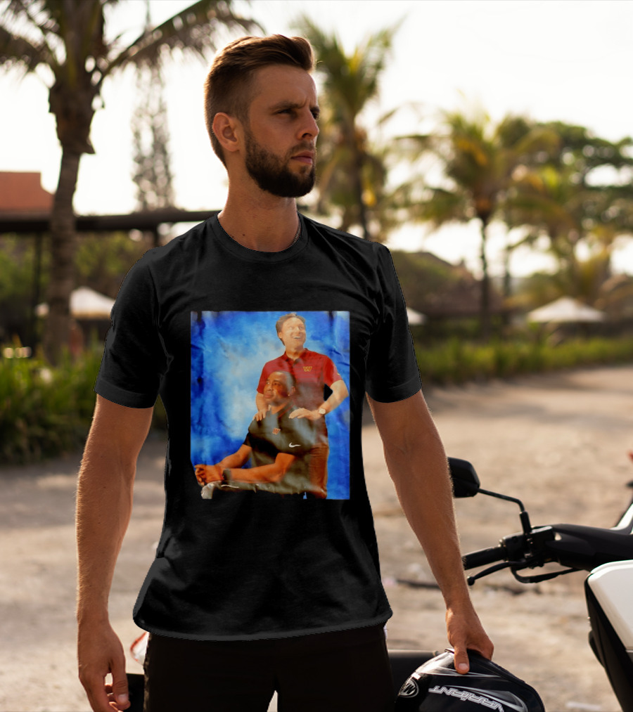 Washington Commanders Michael Jenkins Fred Smoot Nike Step Brothers Pose T-Shirt