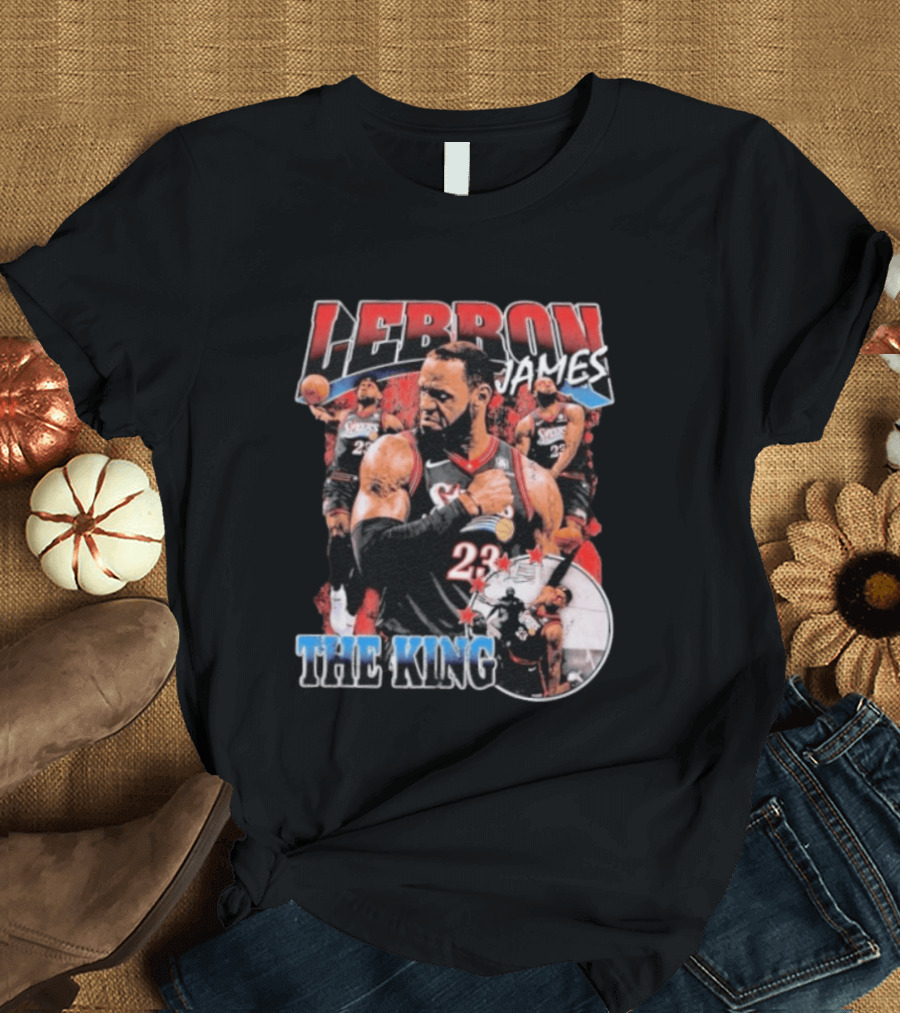 LeBron James The King Sixers 23 Basketball Champion T-Shirt