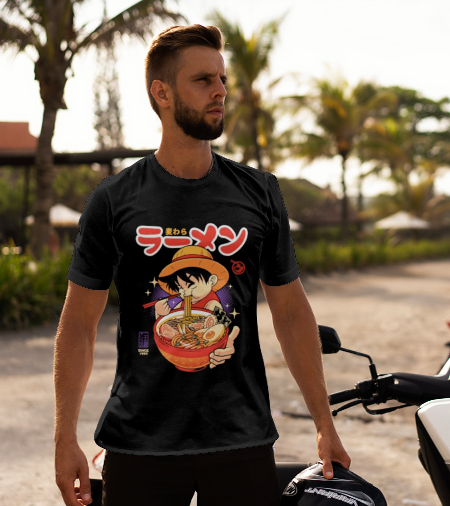 Luffy Ramen Iwara One Piece Since 1997 T-Shirt