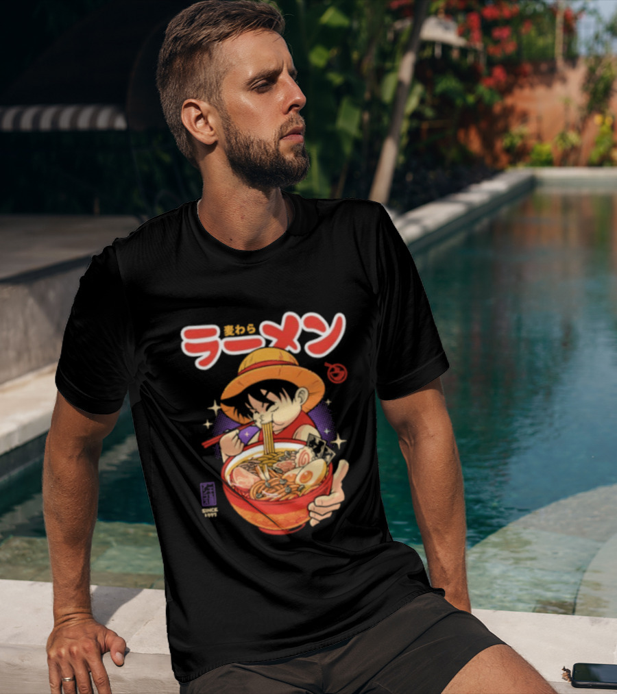 Luffy Ramen Iwara One Piece Since 1997 T-Shirt