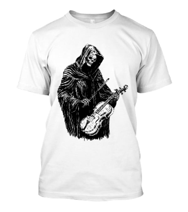 Avenged Sevenfold A7X North American Tour 2026 At Peace Tour Dates Grim Reaper Playing Violin T-Shirt