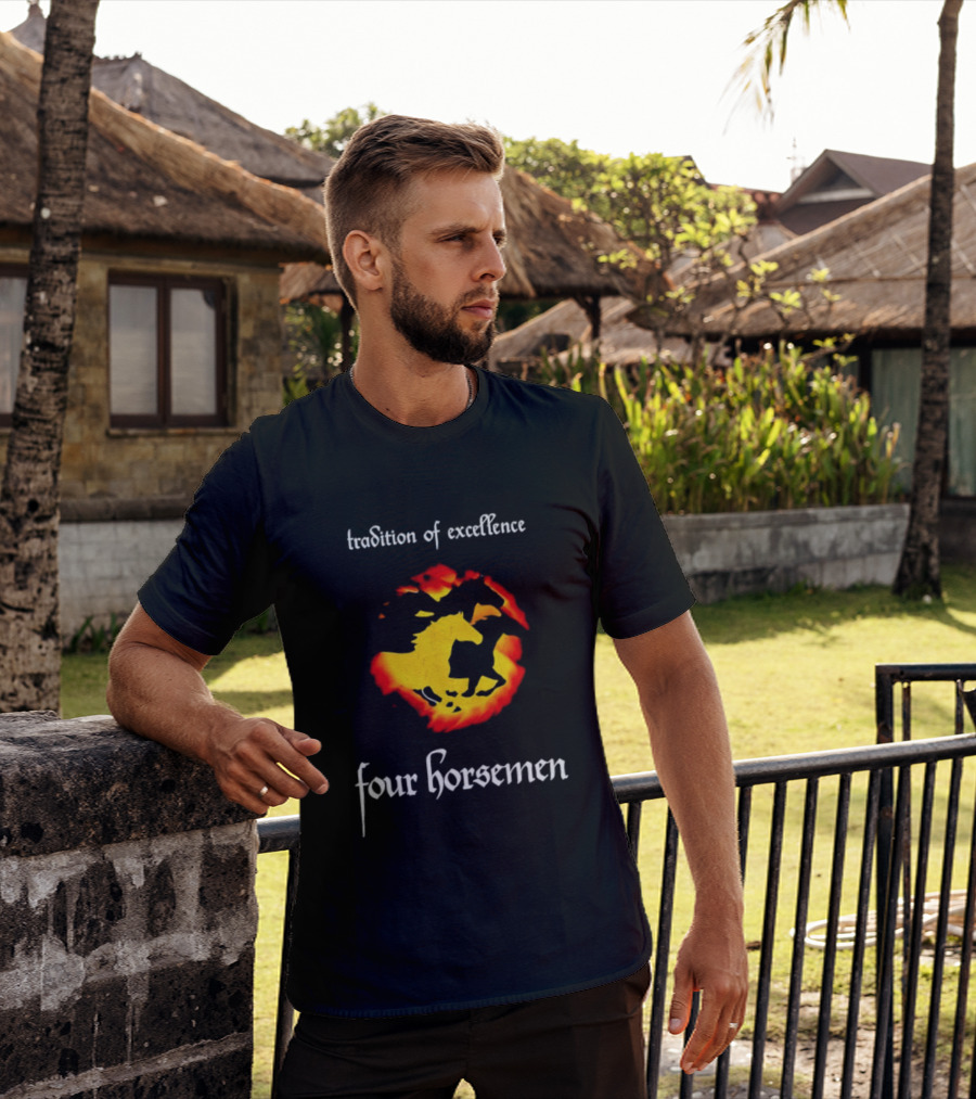 Tradition Of Excellence Four Horsemen Fiery Horse T-Shirt