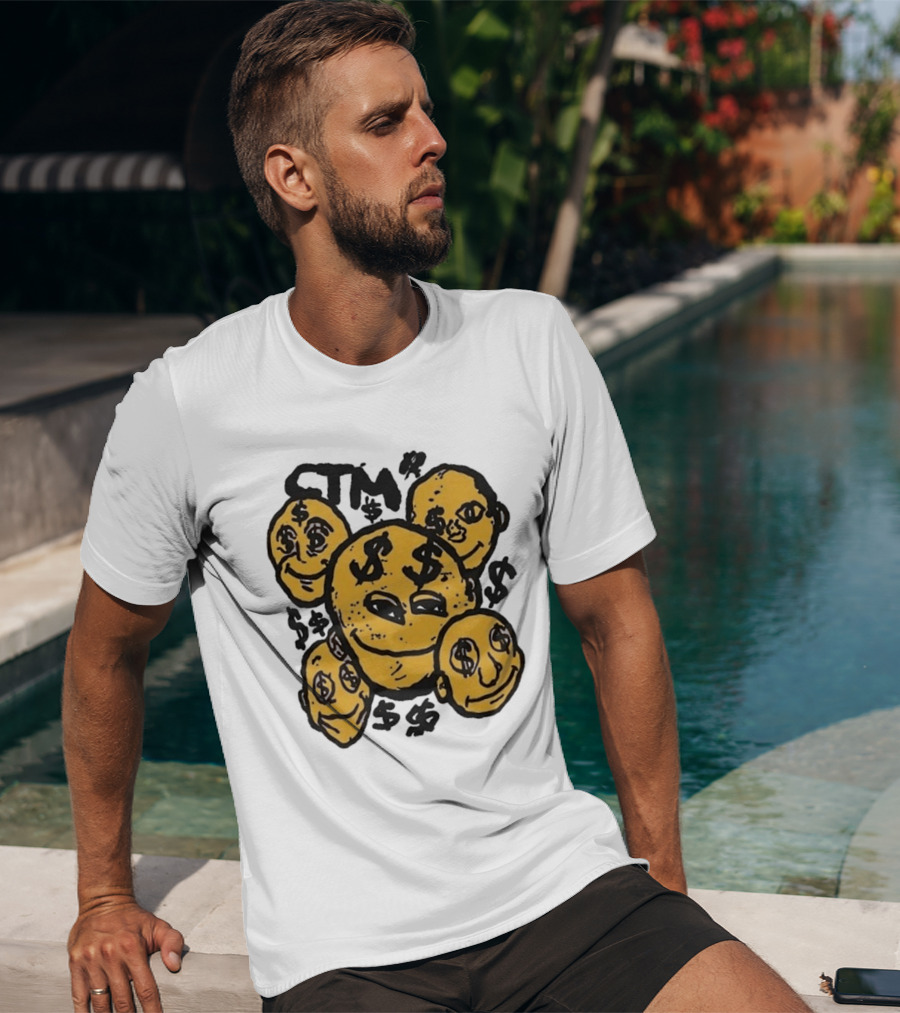 CTM Money Faces Dollar Sign Expressions T-Shirt