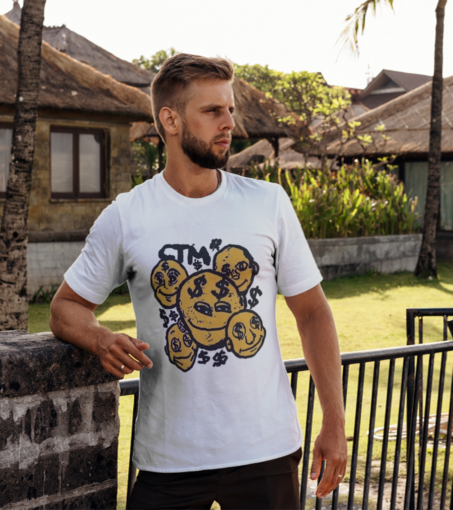 CTM Money Faces Dollar Sign Expressions T-Shirt