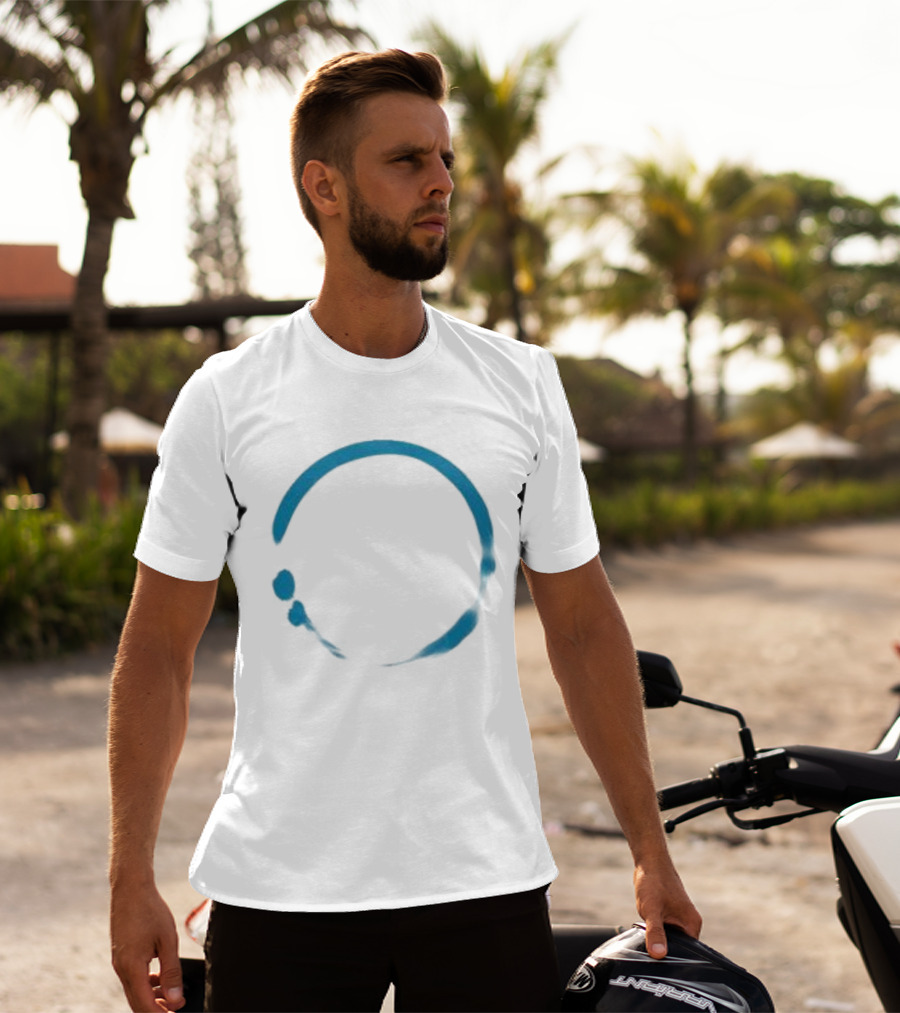Marsh Store Marsh Aria Zen Blue Circle T-Shirt