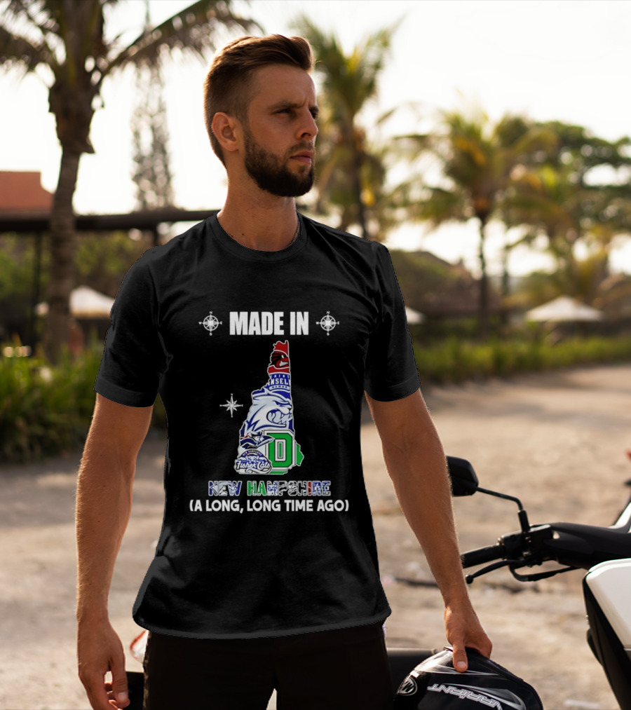 Made In New Hampshire Wildcats Dartmouth College Fisher Cats A Long Long Time Ago T-Shirt
