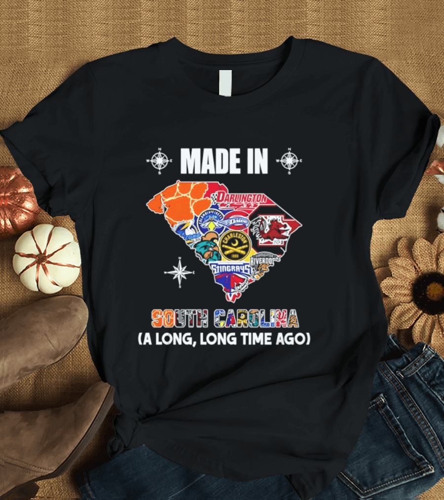Made In South Carolina Darlington Gamecocks Stingrays A Long Long Time Ago T-Shirt