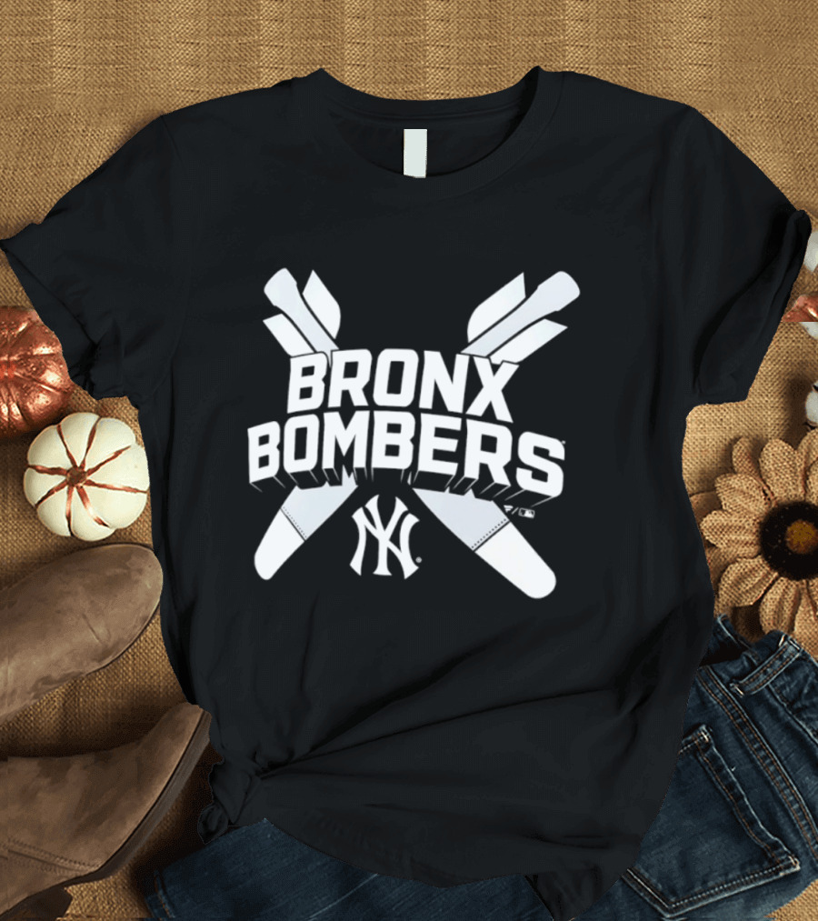 Men's New York Yankees Bronx Bombers Fanatics Navy T-Shirt
