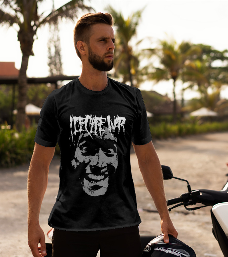 Merchnow Store Shop Groovy Black Ice Nine Kills Face T-Shirt